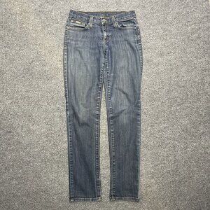 Vintage Judy Blue Womens Size 5 Straight-Leg Denim Jeans Made In USA